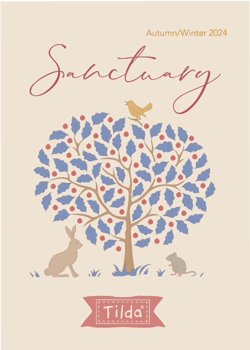 TILDA Stoff SANCTUARY, Mira Cream