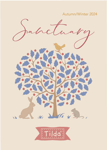 TILDA Stoff SANCTUARY, Mira Cream