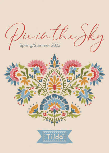 TILDA Stoffe, Stoffpaket PIE IN THE SKY, Charm Pack