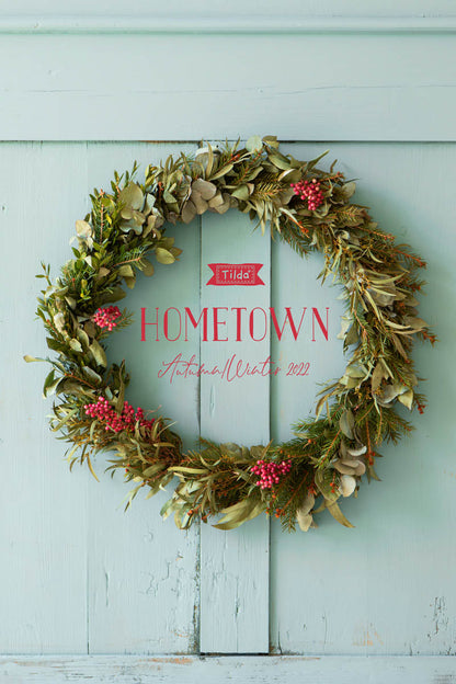 TILDA Stoff HOMETOWN, Berrytangle Sage