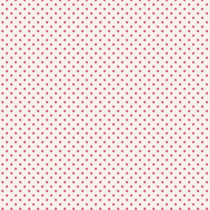 TILDA Stoff CLASSIC BASICS, Tiny Dots Pink