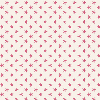 TILDA Stoff CLASSIC BASICS, Tiny Star Pink
