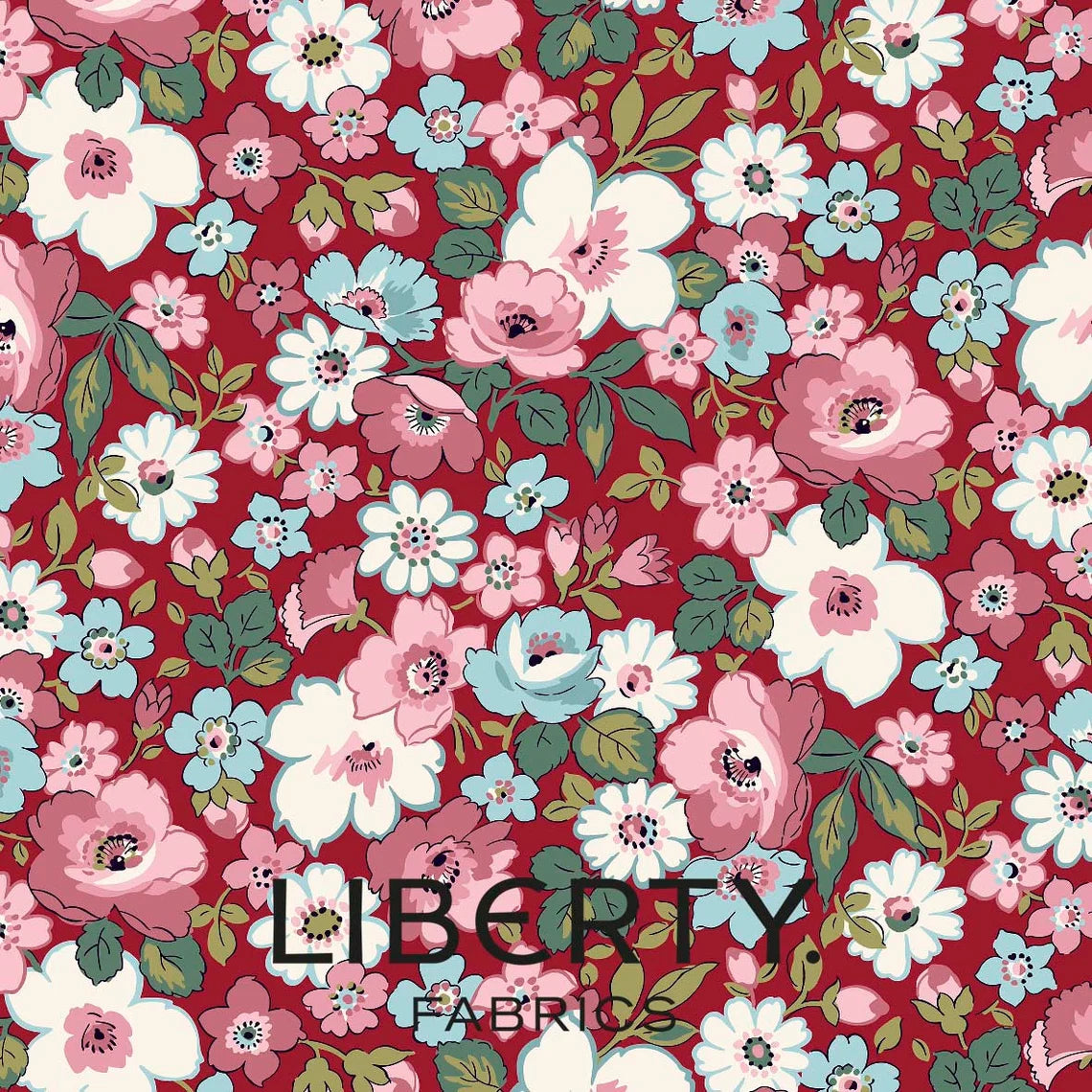 LIBERTY LONDON Stoff HEIRLOOM 4 Hedgerow Bloom LASENBY