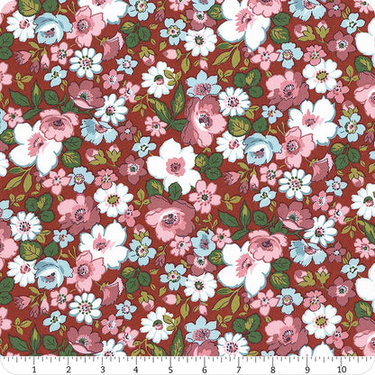 LIBERTY LONDON Stoff HEIRLOOM 4 Hedgerow Bloom LASENBY