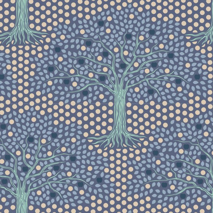 TILDA Stoffe, Stoffpaket HOMETOWN, Fat Quarter Bundle Blue