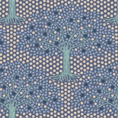 TILDA Stoffe, Stoffpaket HOMETOWN, Fat Quarter Bundle Blue