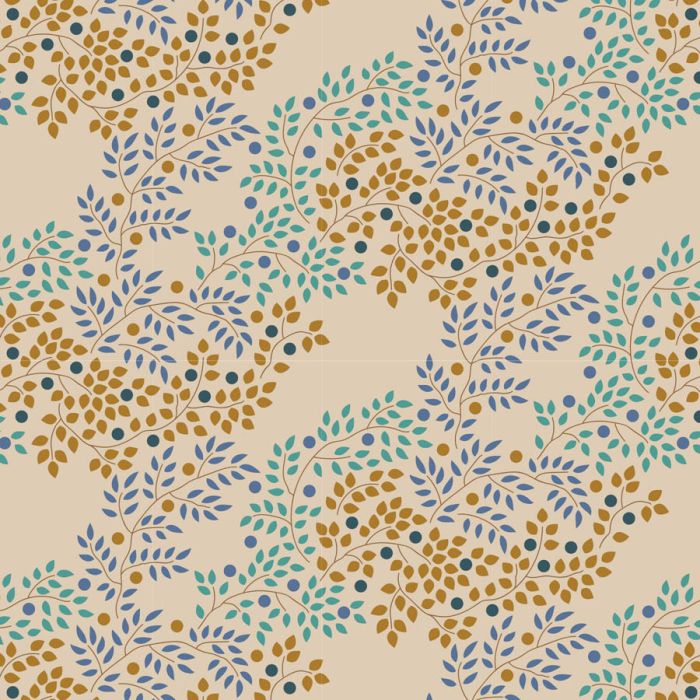 TILDA Stoffe, Stoffpaket HOMETOWN, Fat Quarter Bundle Blue